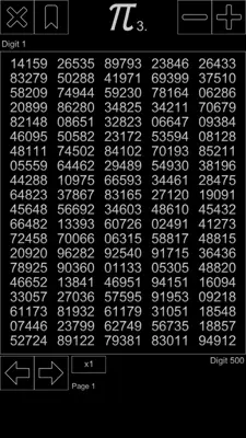 Memorize Pi Digits - 3.14π android App screenshot 0