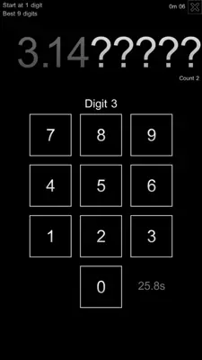 Memorize Pi Digits - 3.14π android App screenshot 2